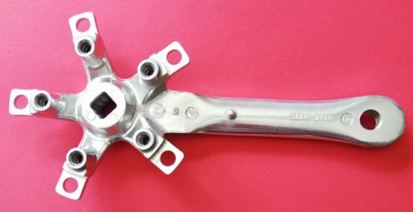 KURBELARM SUGINO, XM,  RECHTS , 170MM, SILBER